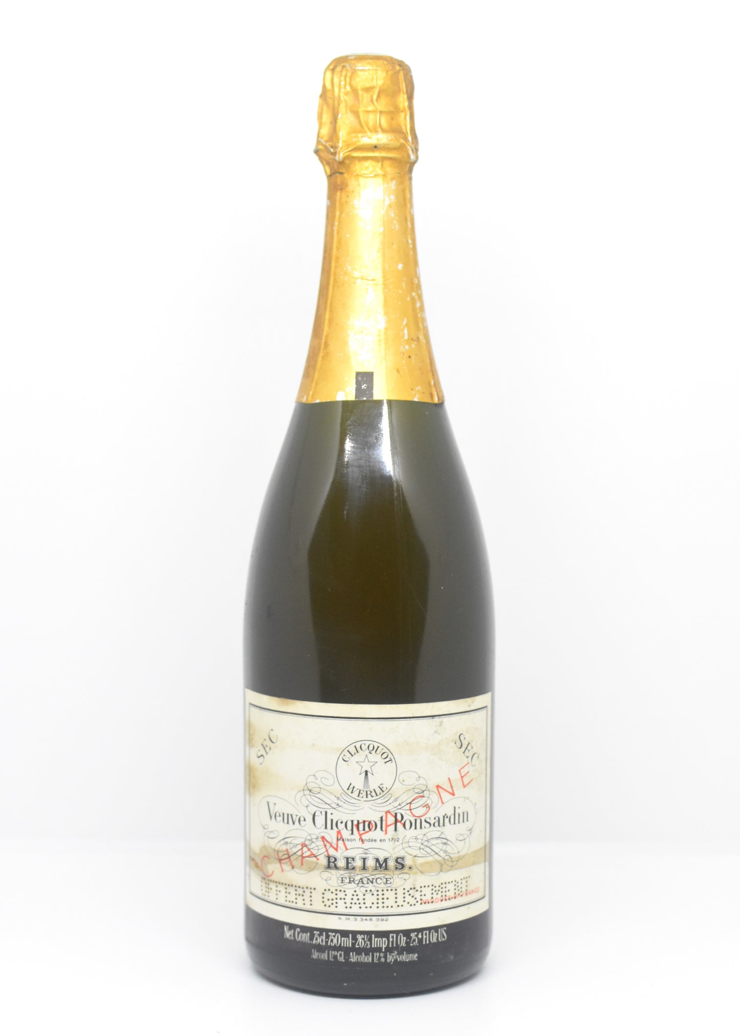Veuve Clicquot Champagne Sec Ancien Réserve Privée