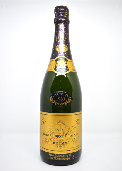 Champagne Veuve Clicquot Carte Or 1983 Brut