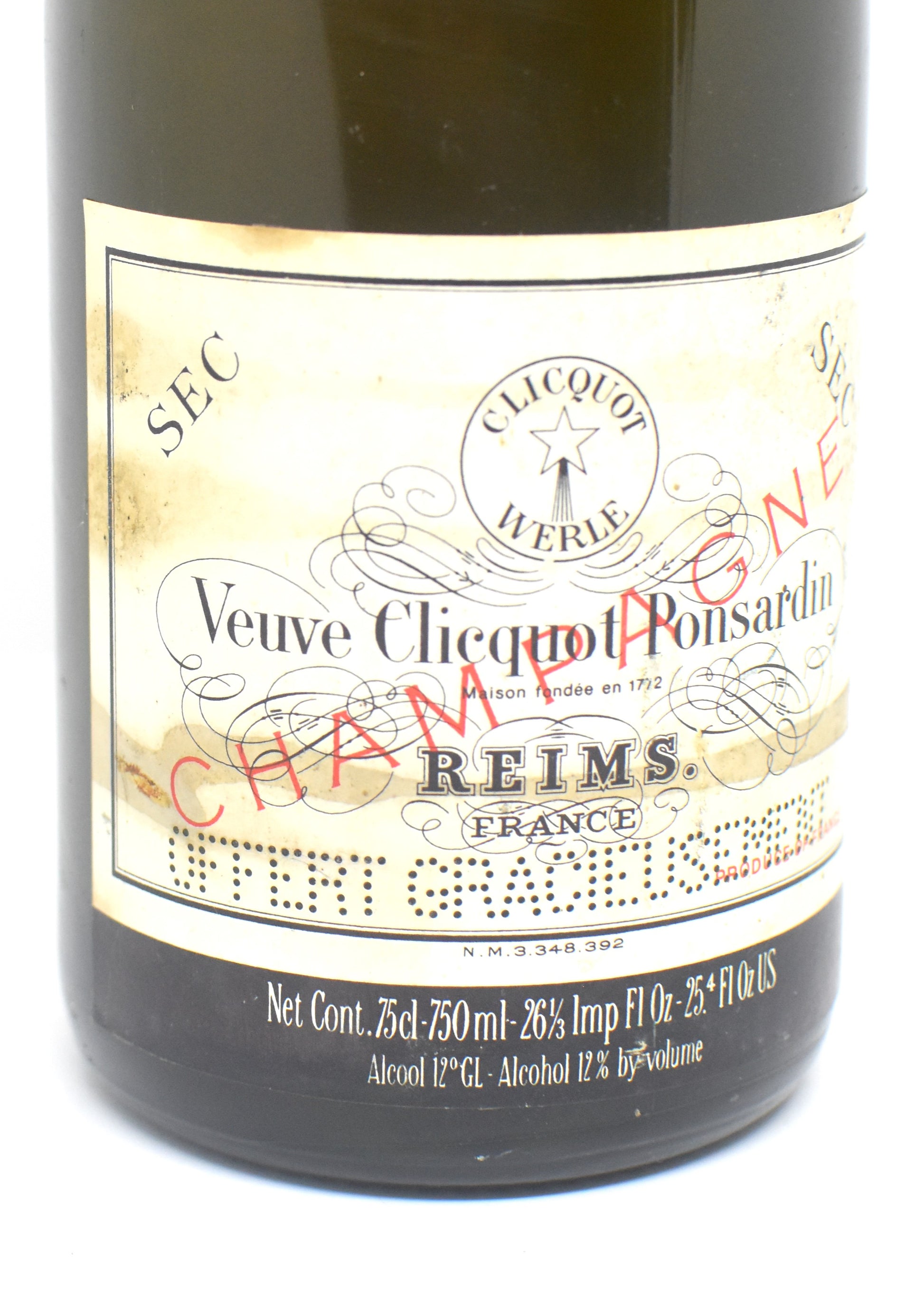 Champagne Sec ancien à offrir