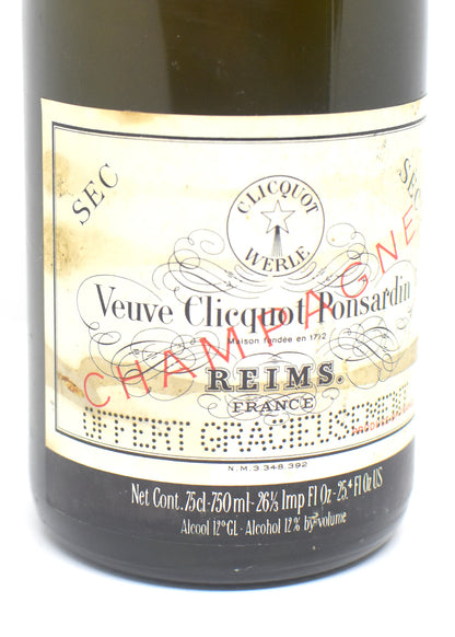 Champagne Sec ancien à offrir
