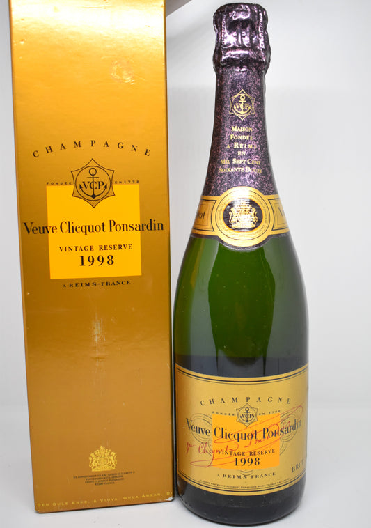 Veuve Clicquot 1998 - Vintage Réserve - Etui Champagne