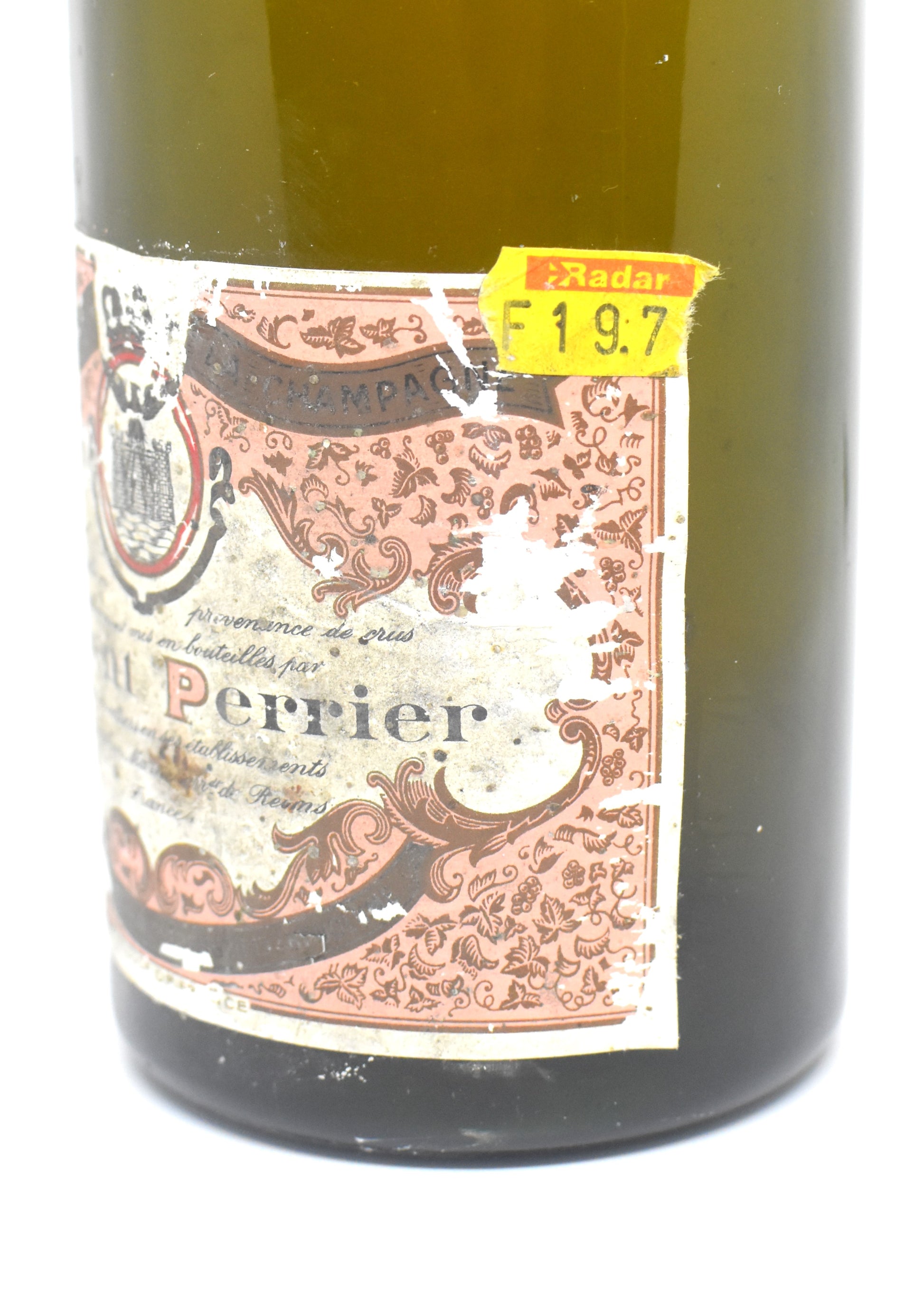 Vin de collection avec prix en francs