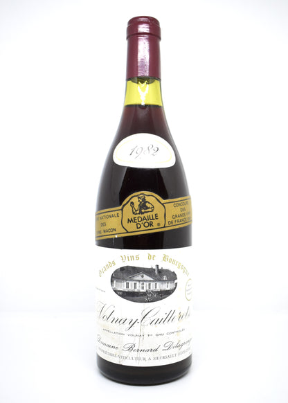 Bouteille Volnay 1er Cru Caillerets 1982 Bernard Delagrange vieux vin