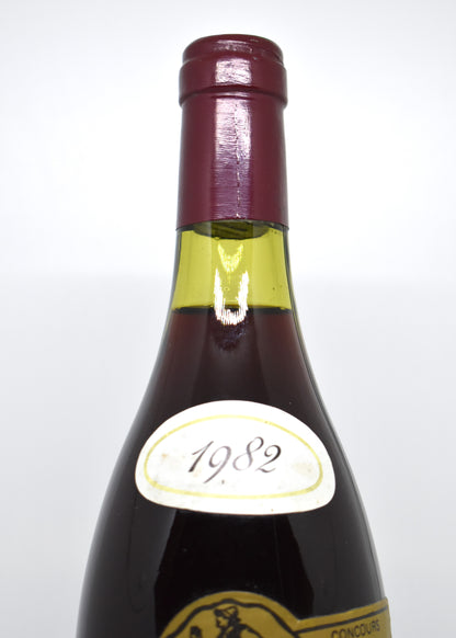 Vin rouge Bourgogne Volnay 1982 Caillerets achat collection