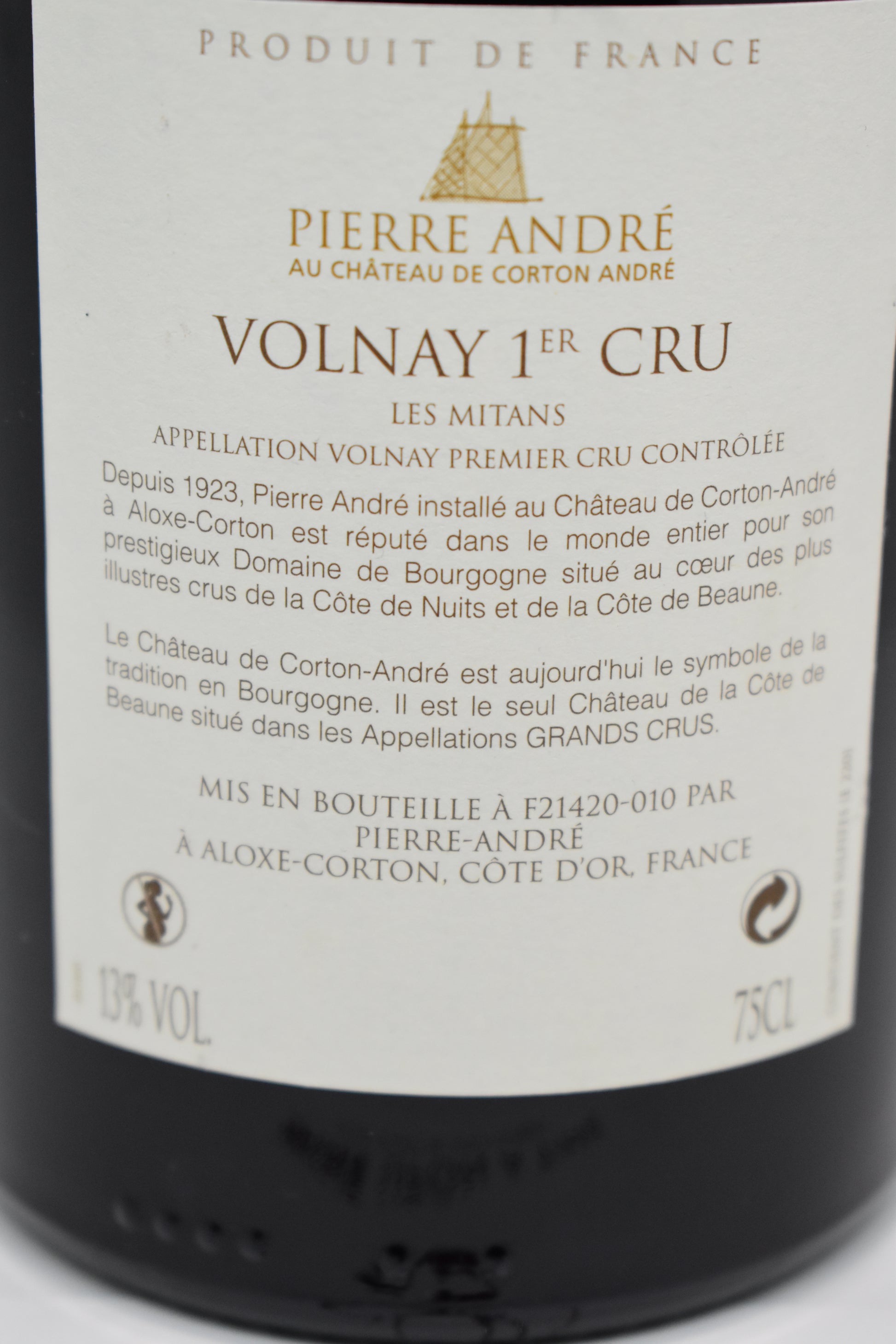 Volnay Les Mitans 2009 grand cru de garde