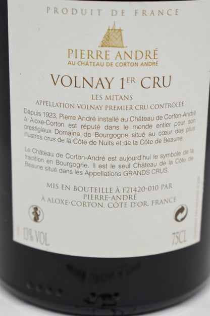 Volnay Les Mitans 2009 grand cru de garde