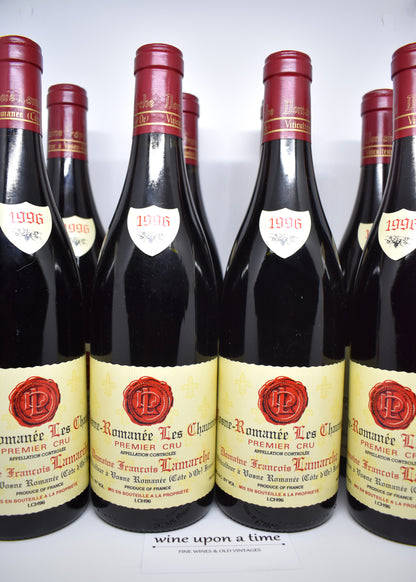 Vosne 1er Cru 1996, Les Chaumes, bouteille recherchée pour connaisseur