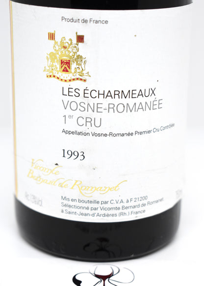 Achat vin Bourgogne millésime 1993 Vosne-Romanée Premier Cru pas cher