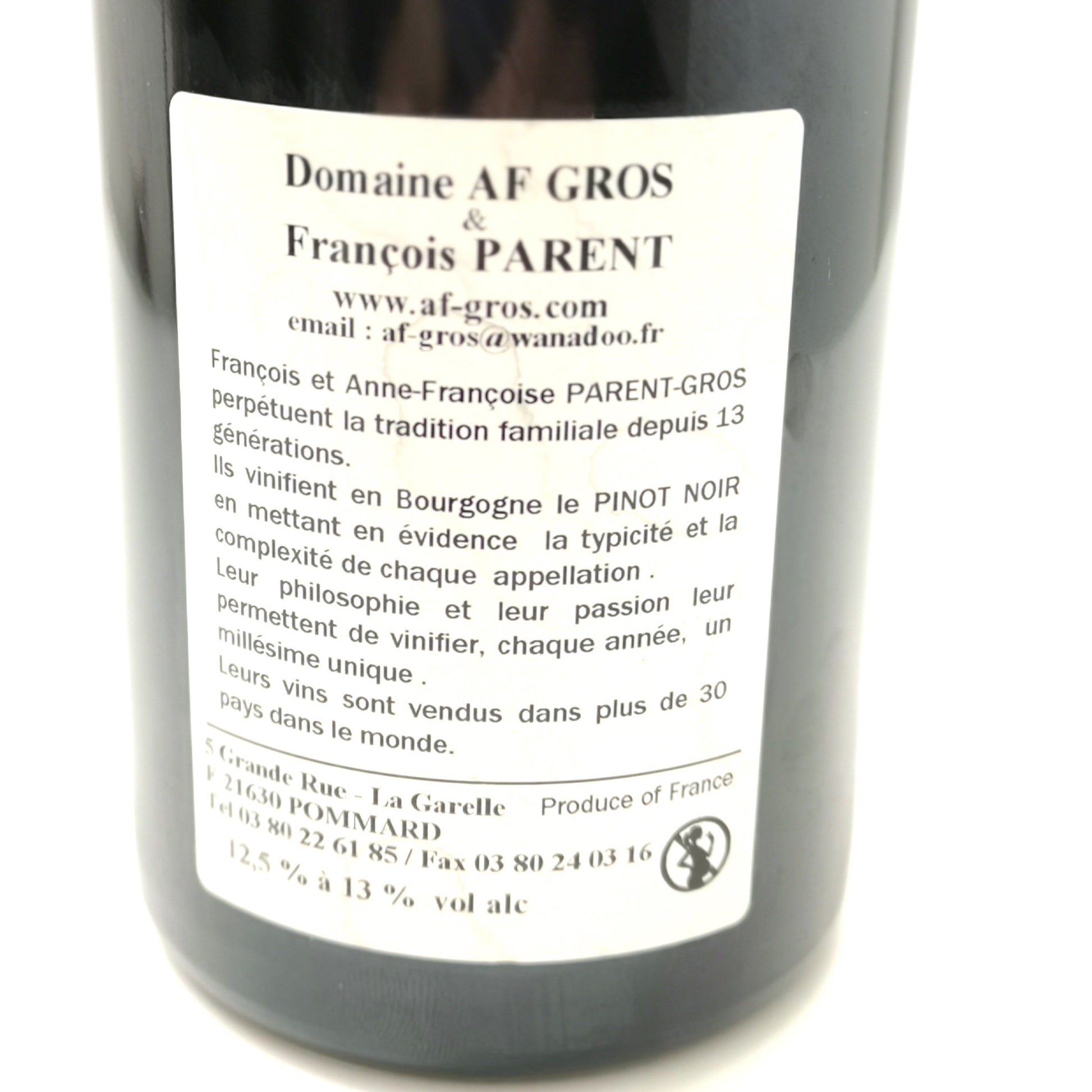 Commander AF Gros Vosne-Romanée 2009