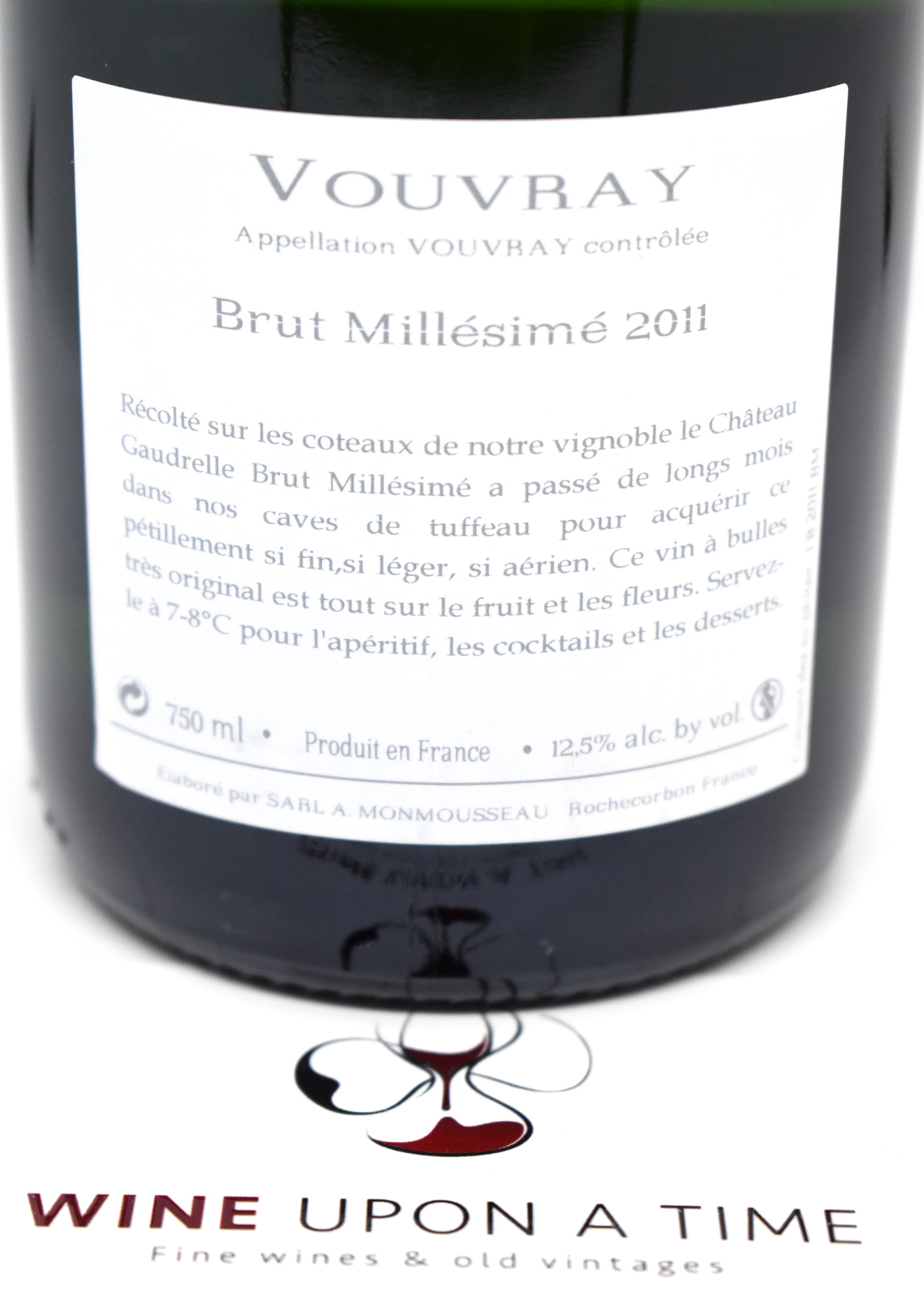 Acheter Vouvray Brut 2011 Château Gaudrelle