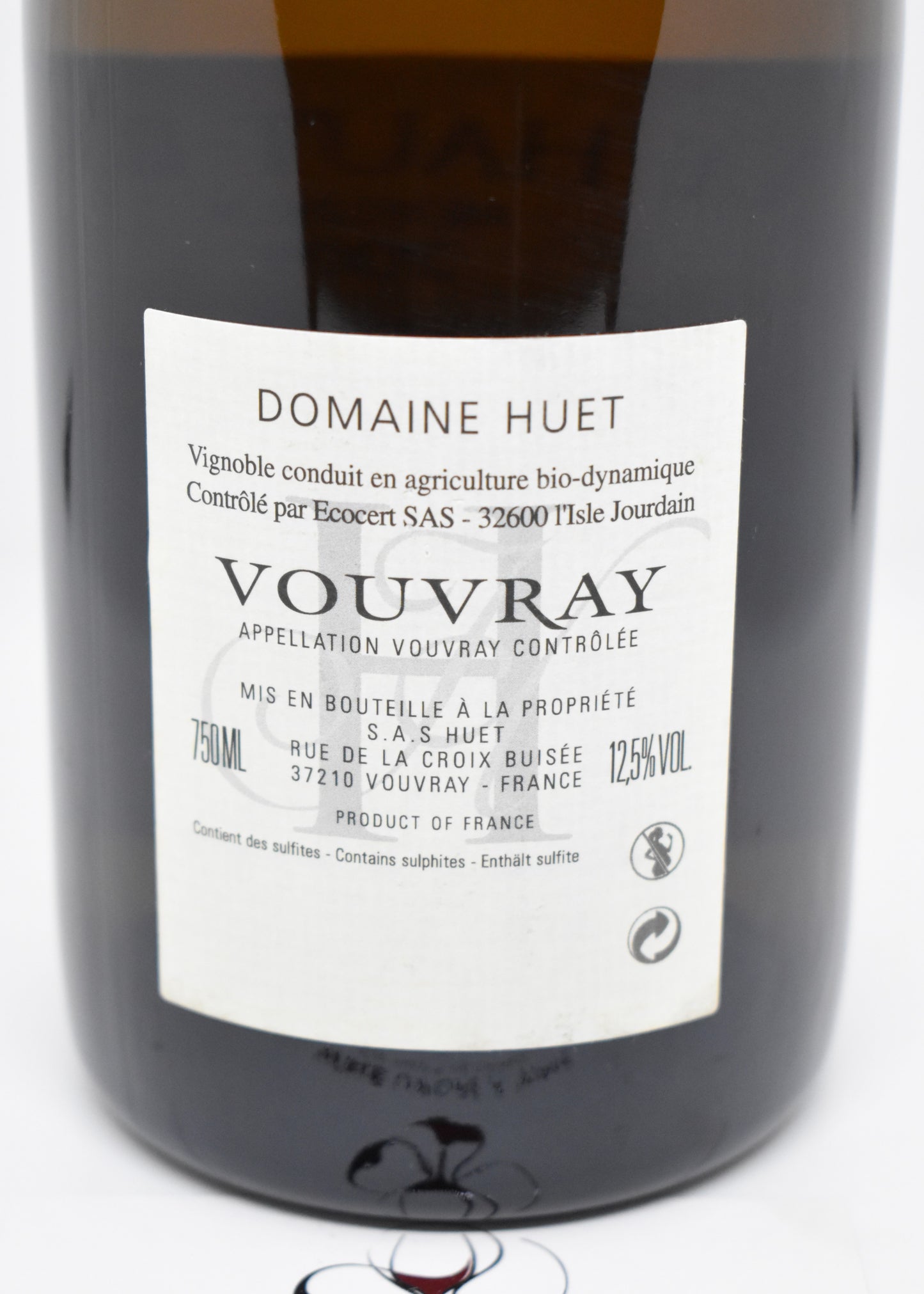 Déguster un blanc moelleux original ? Vouvray Huet 1100% Chenin Blanc