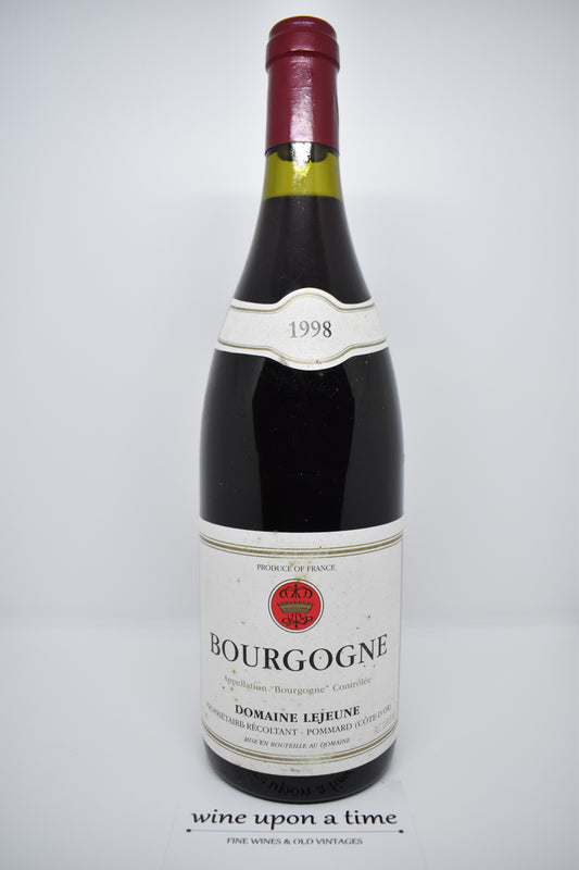 Bourgogne 1998 - Domaine LeJeune