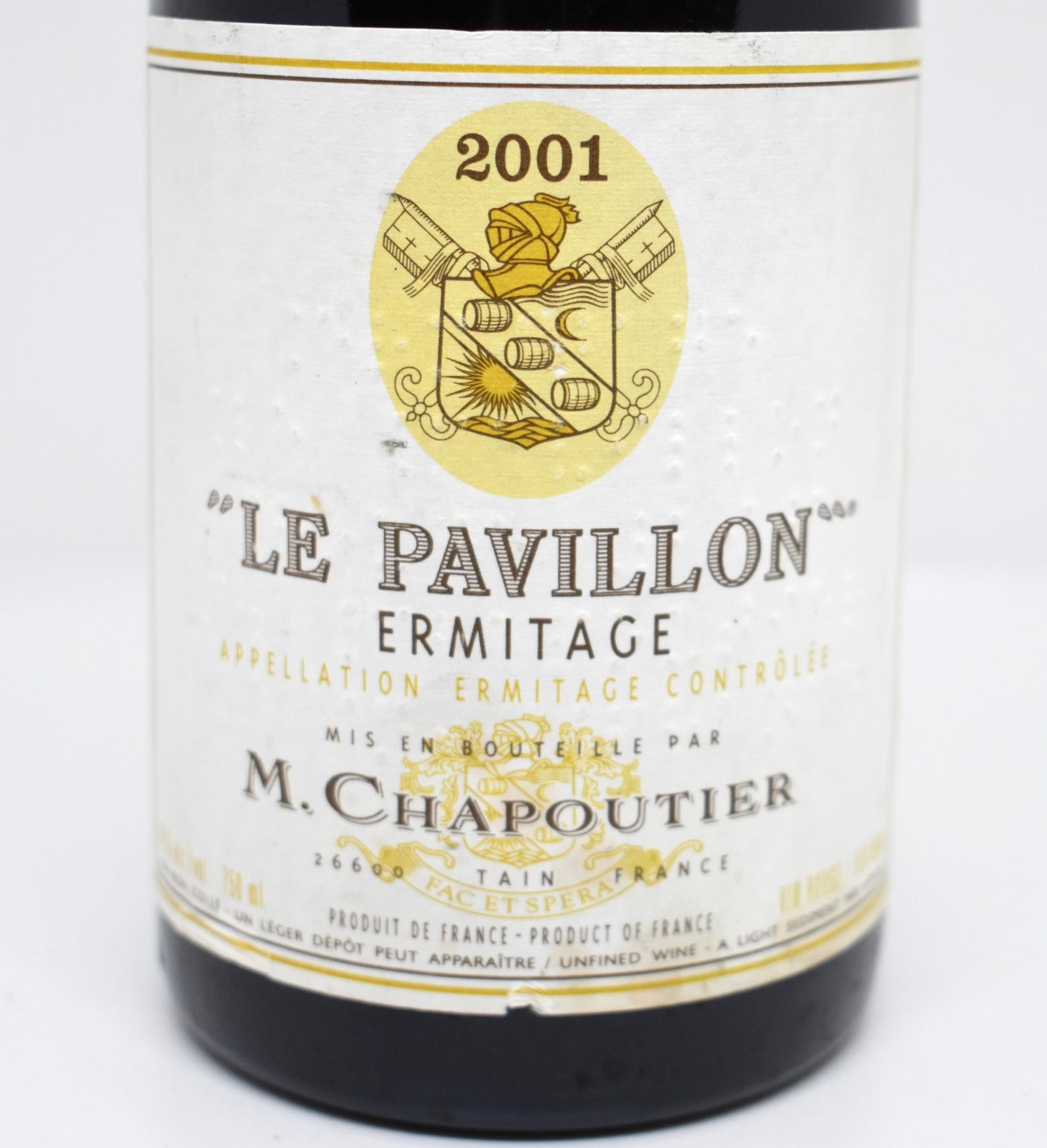 Cuvée Le Pavillon 2001 Hermitage rouge