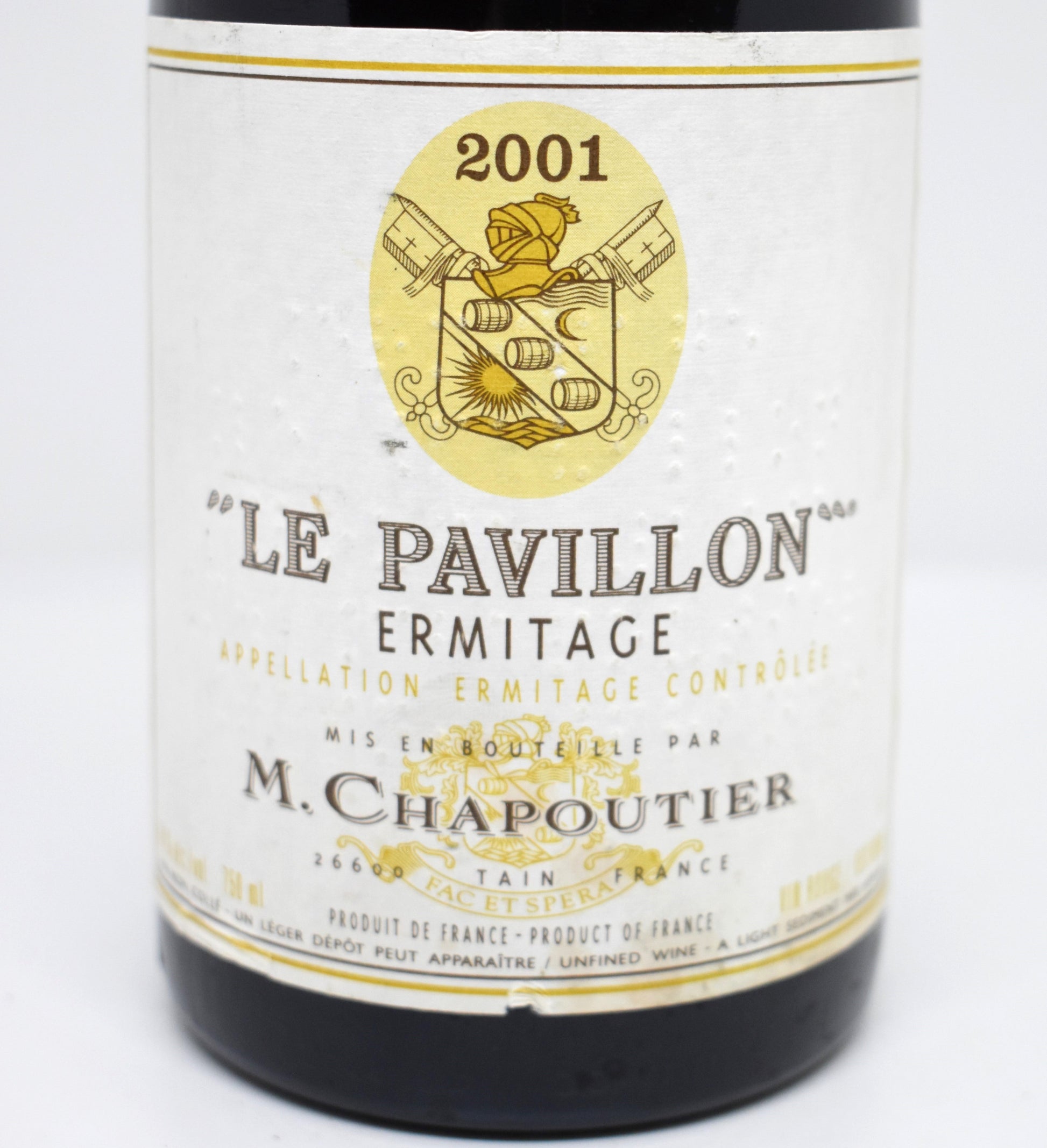 Cuvée Le Pavillon 2001 Hermitage rouge