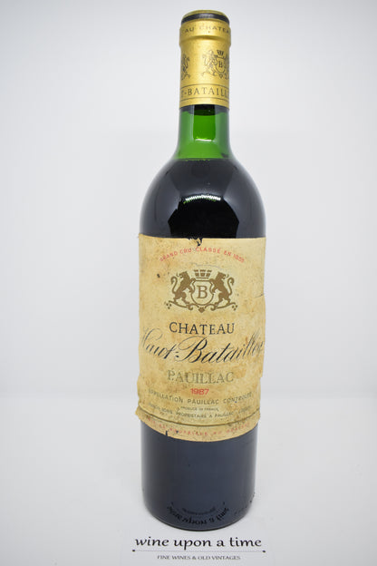 Château Haut-Batailley 1987 - Pauillac