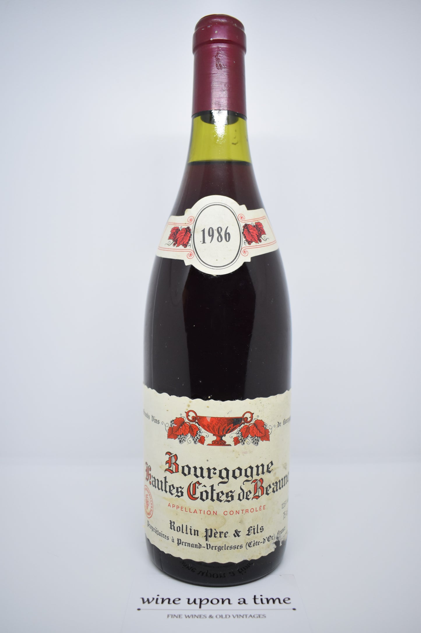 Hautes Côtes de Beaune 1986 - Domaine Rollin Père & Fils
