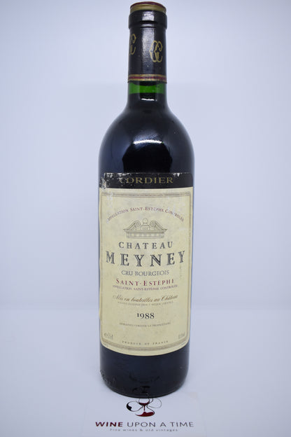 Acheter vin ancien Meyney 1988 parfait pour dégustation entre amateurs