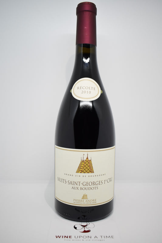 Nuits-St-Georges 1er Cru "Aux Boudots" 2010 - Pierre André au Château de Corton