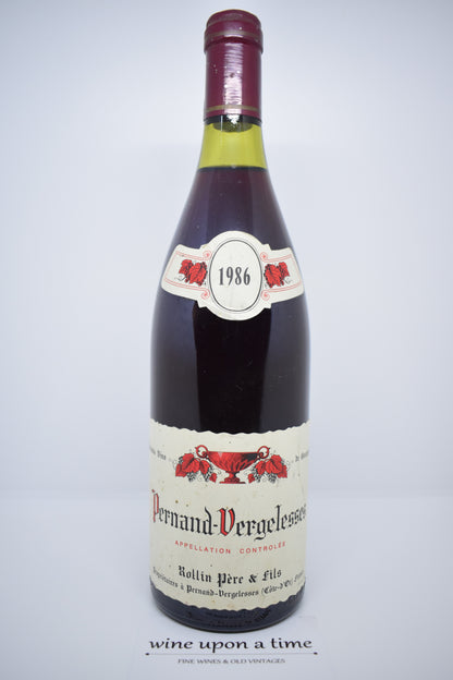 Pernand-Vergelesses 1986 - Domaine Rollin Père & Fils