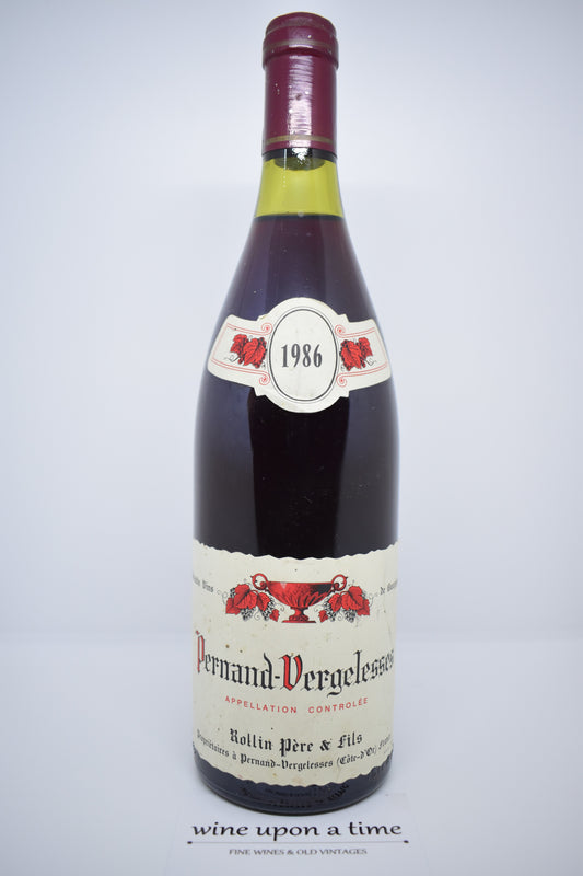 Pernand-Vergelesses 1986 - Domaine Rollin Père & Fils
