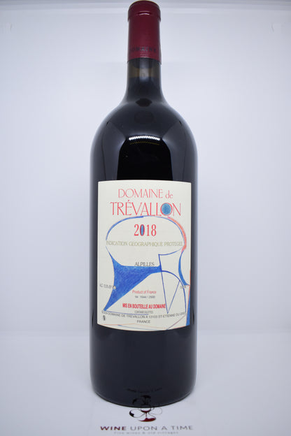 Grand format vin de garde Domaine Trévallon 2018