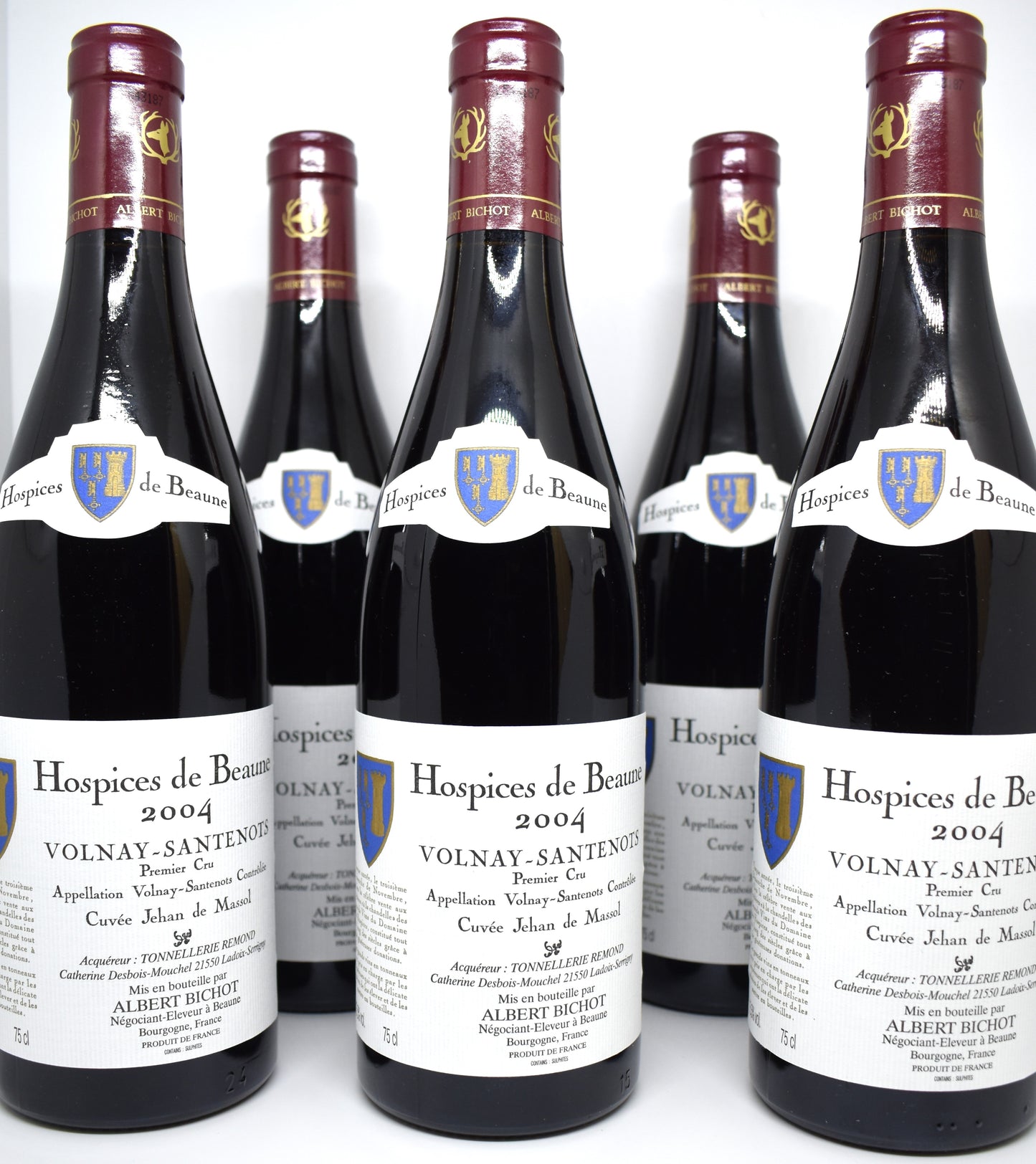 Volnay 1er cru Santenots 2004 - Hospices de Beaune - Cuvée Jehan de Massol - Albert Bichot