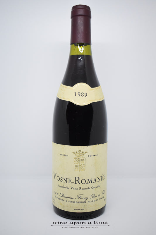 Vosne-Romanée 1989 - Forey Père Et Fils